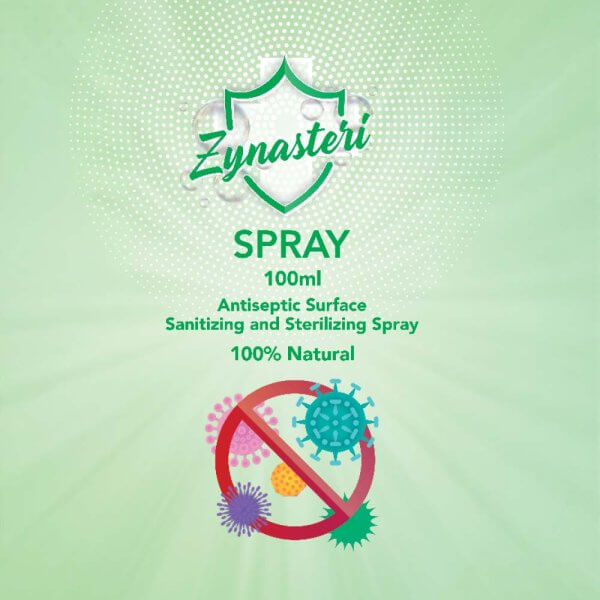 Zynasteri Sanitizer Spray 100ml / 500ml - Image 2